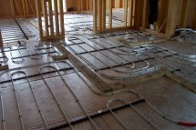 ground floor underfloor heating overview photo