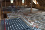 underfloor heating upstairs in suspended timber floor